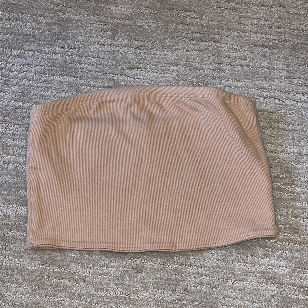 Tan Tube Top